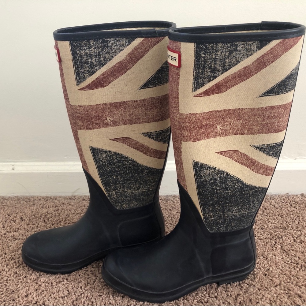 Unique British Flag Hunter Rainboots